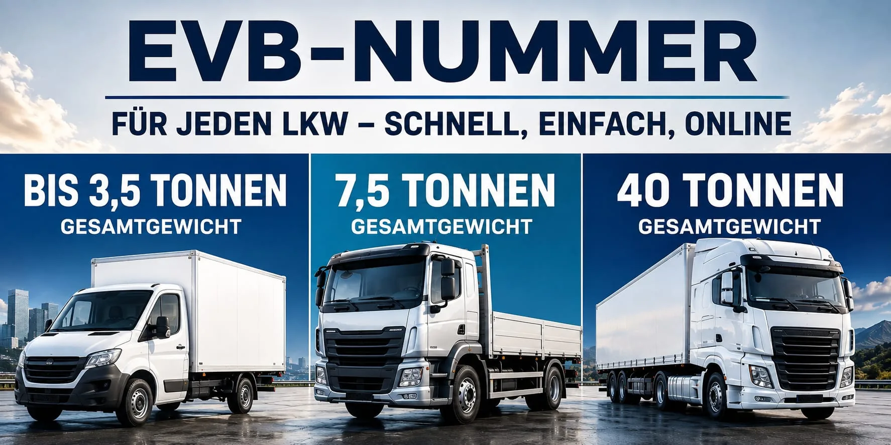 eVB-Nummer LKW Zulassung
